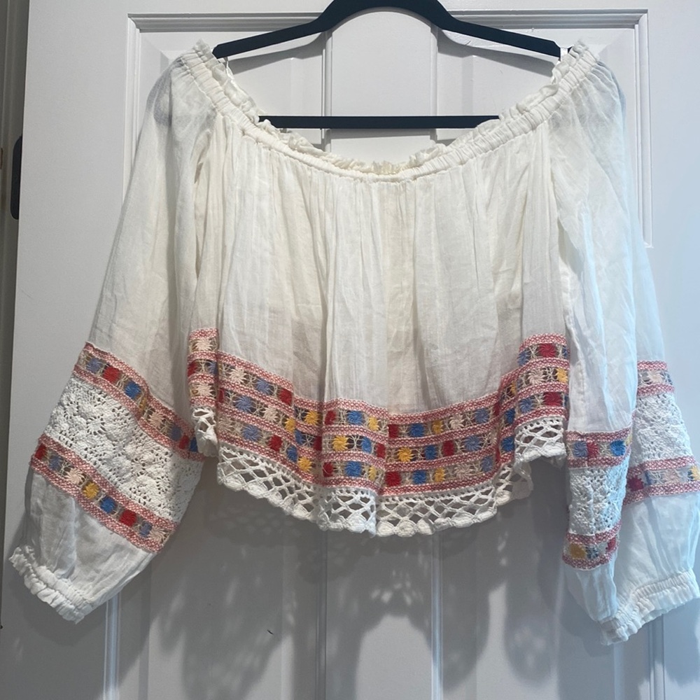 Free people off shoulder top